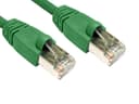 Cables Direct 0.5m (50cm) Cat6 FTP LSZH Snagless Booted Patch Cable RJ-45 (M) to RJ-45 (M) - Green thumbnail 1