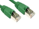 Cables Direct 0.5m (50cm) Cat6 FTP LSZH Snagless Booted Patch Cable RJ-45 (M) to RJ-45 (M) - Green thumbnail 2