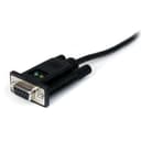 StarTech.com 6ft (1.8m) 1-Port USB to Serial RS232 Adapter, FTDI DB9 Serial DCE Adapter Cable, Null Modem, USB 2.0 - TAA thumbnail 2