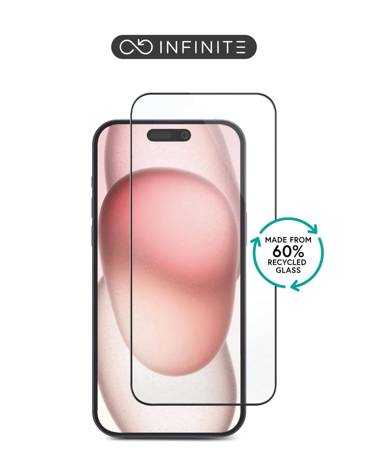 eSTUFF Titan Shield INFINITE (GRS) Tempered Glass Screen Protector for iPhone 18