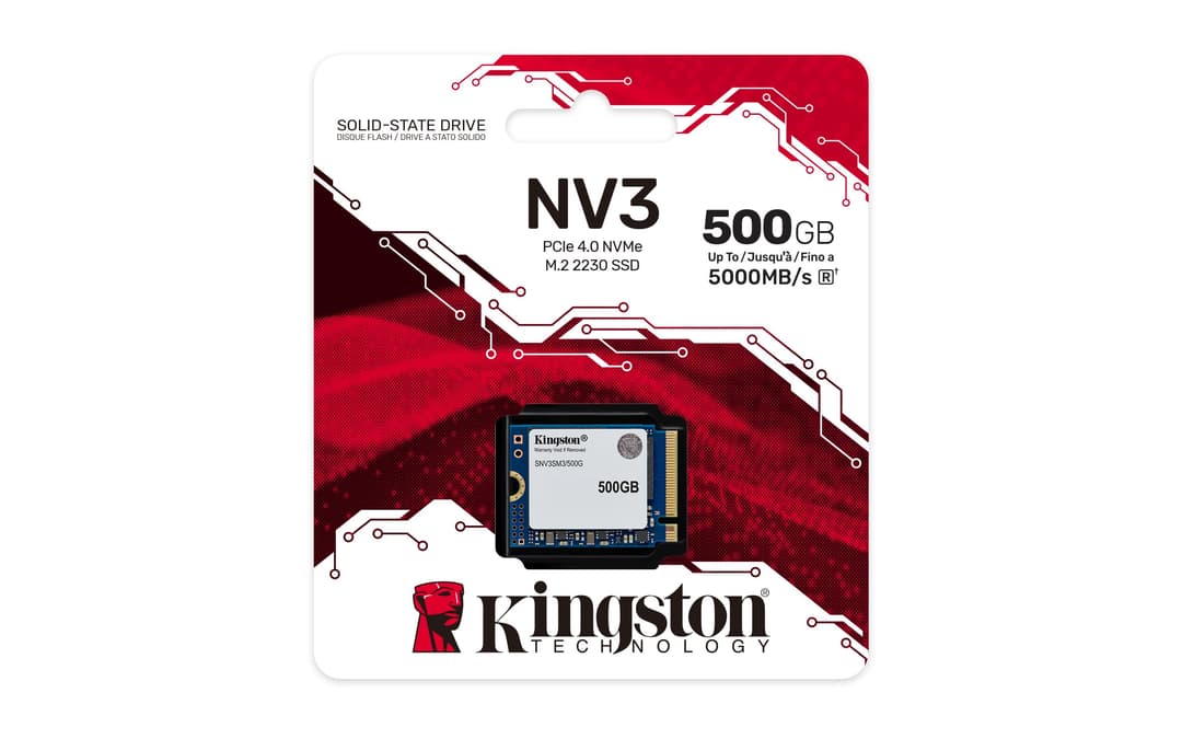 Kingston Technology 500G NV3 M.2 2230 PCIe 4.0 NVMe SSD - Image 3