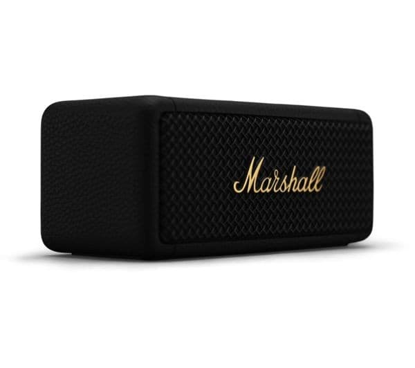 Marshall Emberton II Bluetooth Speaker Black & Brass - Image 1