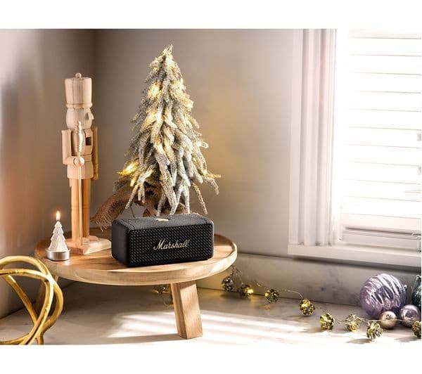 Marshall Emberton II Bluetooth Speaker Black & Brass - Image 2