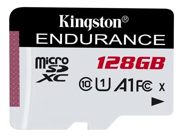 Kingston High Endurance microSD Memory Card UHS-I U1 A1 - 128GB