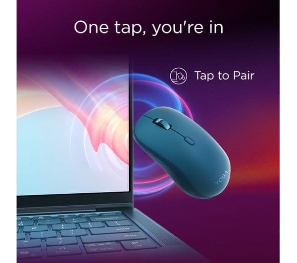 Lenovo Yoga Silent Wireless Mouse Tidal Teal - Image 4