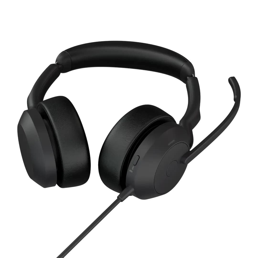 Jabra Evolve2 50 Headset Wired Head-band Office/Call center USB Type-C / USB Type-A Bluetooth Black - Image 2