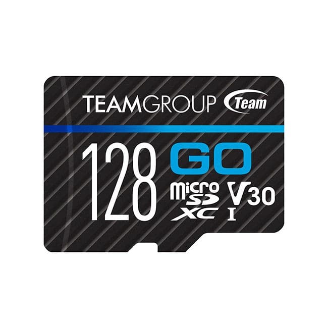 Team Group GO TGUSDX128GU303 memory card 128 GB MicroSDXC UHS-I Class 3 (U3) V30 with SD adapter - Image 1