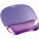 Fellowes Gel Crystals Mouse Pad with Wrist Rest  7.87 x 9.18  Purple thumbnail 1