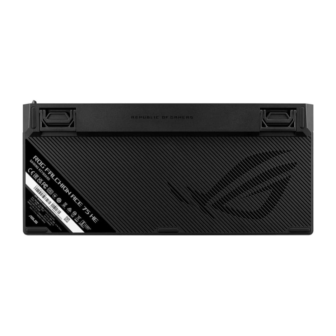 ASUS ROG Falchion Ace 75 HE RGB Wired Gaming Keyboard UK Layout - Black - Image 4