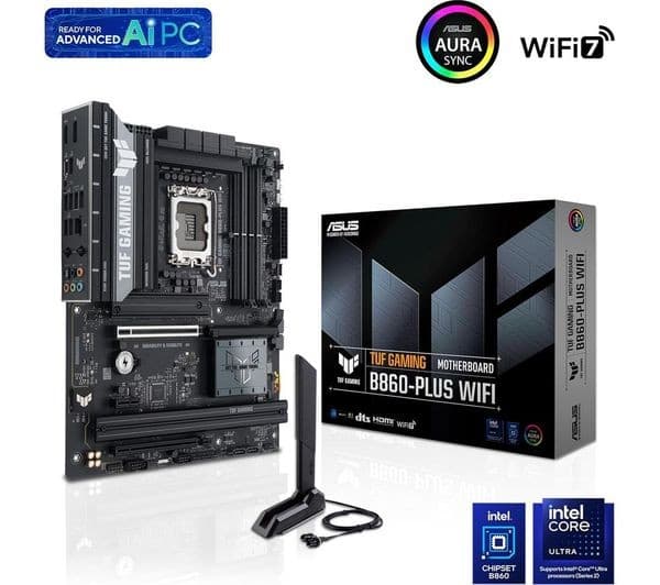 ASUS TUF Gaming B860-PLUS WIFI LGA1851 DDR5 ATX Motherboard - Image 2
