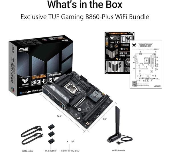 ASUS TUF Gaming B860-PLUS WIFI LGA1851 DDR5 ATX Motherboard - Image 3