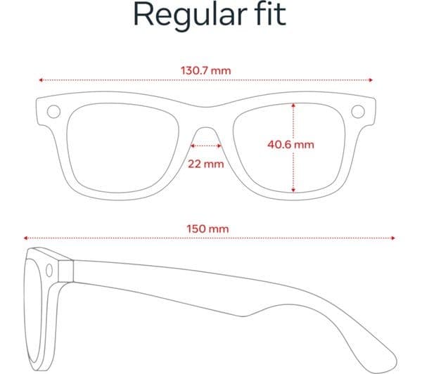 Ray-Ban Meta Wayfarer (Gen 2) Smart Glasses - Shiny Black, G-15 Green Lenses - Standard - Image 2