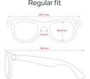 Ray-Ban Meta Wayfarer (Gen 2) Smart Glasses - Shiny Black, G-15 Green Lenses - Standard thumbnail 2