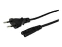StarTech PXTNB2SEU1M Power Cable 1m Black thumbnail 3