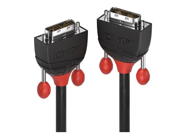 Lindy DVI Cable DVI-D 2m Black - Image 2