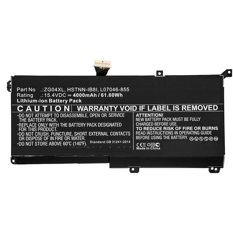 Laptop Battery for HP 61.60Wh