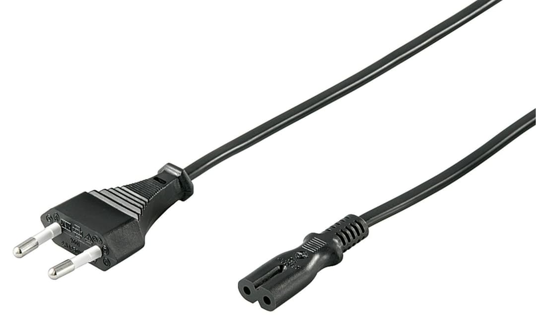 Power Cord Notebook 1.5m Black - Image 1