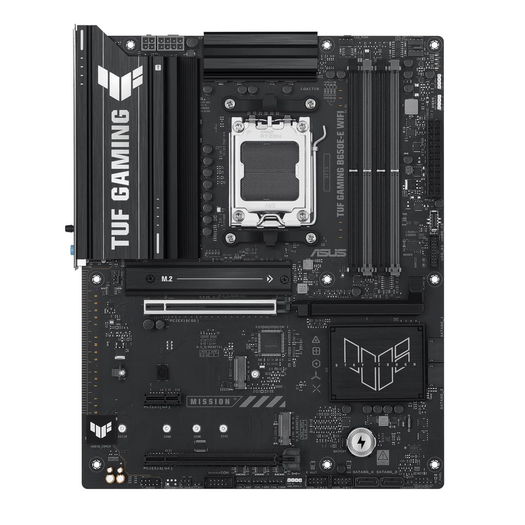 ASUS TUF GAMING B650E-E WIFI AMD B650 Socket AM5 DDR5 ATX Motherboard - Image 1