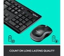 Logitech MK270 Wireless Keyboard Mouse Set Black thumbnail 6
