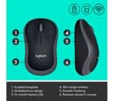 Logitech MK270 Wireless Keyboard Mouse Set Black thumbnail 8