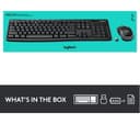 Logitech MK270 Wireless Keyboard Mouse Set Black thumbnail 10