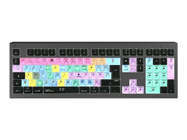 Logic Keyboards Final Cut Pro X ASTRA 2 Keyboard Multicolour - Image 1