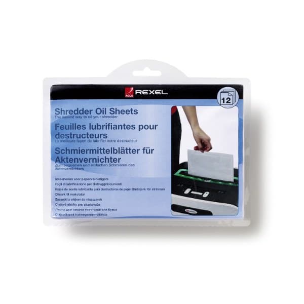 Rexel Shredder Oil Sheets A5 (Pack of 12) - Image 3