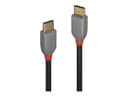 Lindy Anthra Line USB 2.0 USB-C to USB-C Cable 1m 480Mbps 60W PD Black thumbnail 1