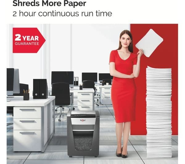 REXEL Momentum M510 Micro Cut Paper Shredder - Image 3