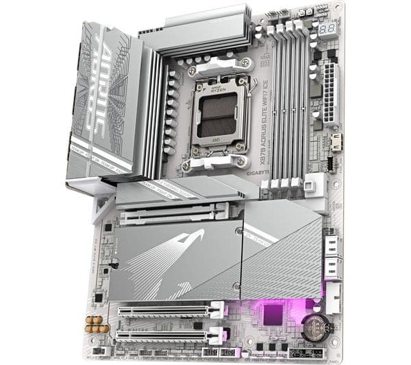GIGABYTE X870 AORUS ELITE WIFI7 ICE AM5 ATX Motherboard - Image 2