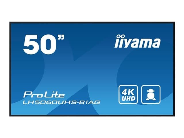 iiyama ProLite LH5060UHS-B1AG 50" Class (49.5" viewable) LED-backlit LCD display - 4K - for digital signage - Image 2