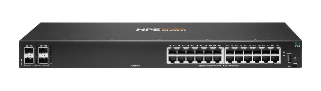 ARUBA 6100 24G 4SFP+ SWITCH - Image 1