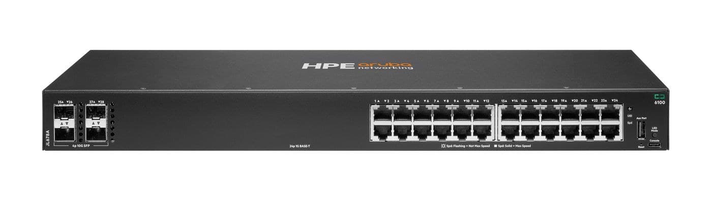 ARUBA 6100 24G 4SFP+ SWITCH