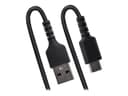 StarTech R2ACC-1M-USB-CABLE Coiled USB-A to USB-C Cable 1m Black thumbnail 4