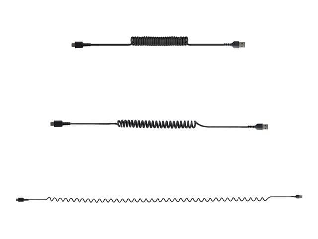 StarTech R2ACC-1M-USB-CABLE Coiled USB-A to USB-C Cable 1m Black - Image 5