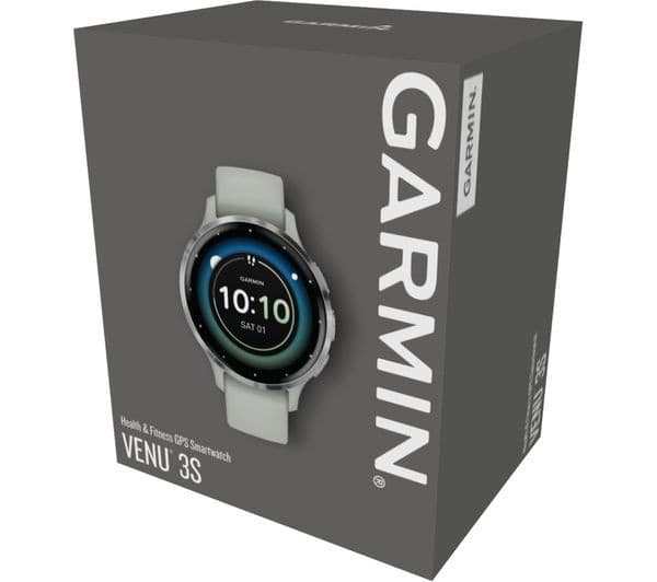 Garmin Venu 3S Smartwatch 41mm Silver & Sage Grey - Image 8