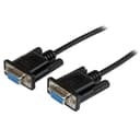 StarTech.com 1m Black DB9 RS232 Serial Null Modem Cable F/F thumbnail 1