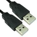Cables Direct 5m USB 2.0 Type A to Type A Cable in Black thumbnail 2