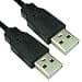 Cables Direct 5m USB 2.0 Type A to Type A Cable in Black thumbnail 3
