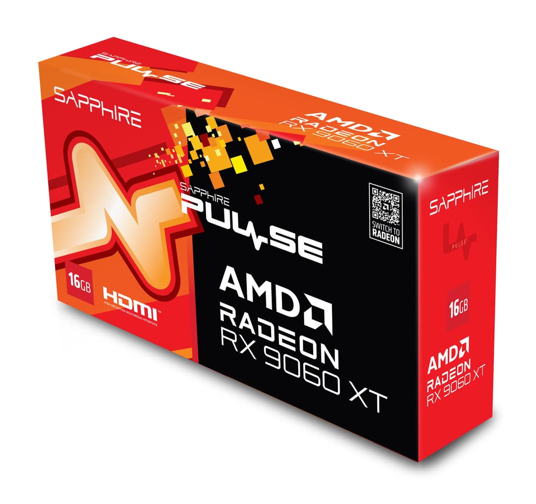 Sapphire PULSE AMD Radeon RX 9060 XT GAMING OC 16GB GDDR6 Graphics Card - Image 6