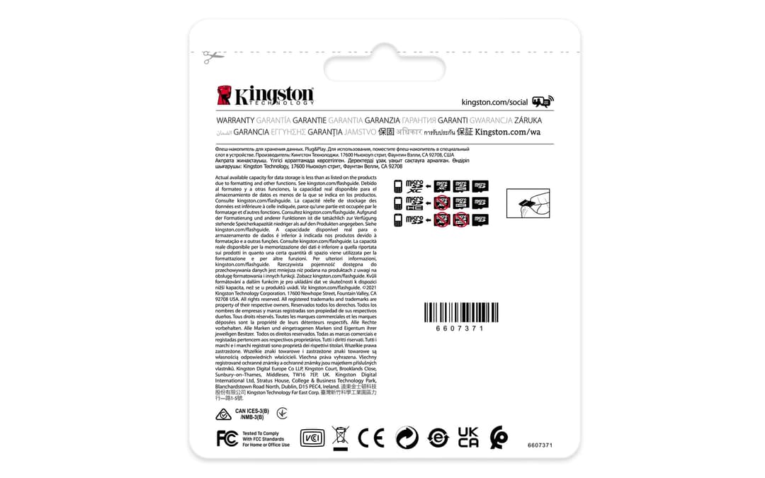 Kingston Technology Industrial 8 GB MicroSDHC UHS-I Class 10 U3 V30 A1 pSLC Memory Card with SD Adapter (SDCIT2/8GB) - Image 4