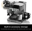 Ninja Luxe Café Premier 3-in-1 Coffee Machine with Built-In Grinder & Milk Frother Gun Metal ES601UKGM thumbnail 3