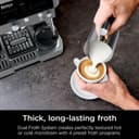 Ninja Luxe Café Premier 3-in-1 Coffee Machine with Built-In Grinder & Milk Frother Gun Metal ES601UKGM thumbnail 6