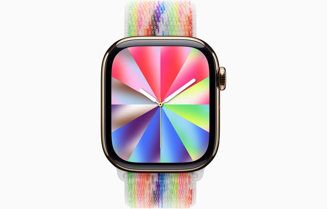 Apple Watch Series 11 Cellular 46mm Gold Titanium Case - Pride Edition - Image 2