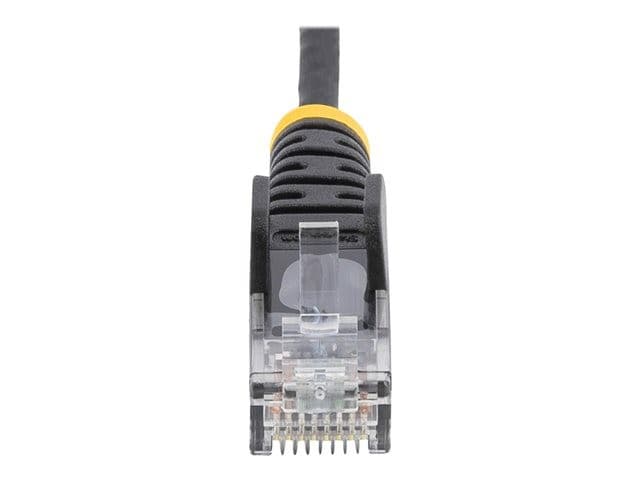 StarTech N6PAT300CMBKS Slim LSZH CAT6 Ethernet Patch Cable 3m Black - 10 Gigabit Snagless RJ45 100W PoE - Image 6