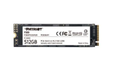 Patriot Memory P300 P300P512GM28 internal solid state drive M.2 512 GB PCI Express 3.0 NVMe