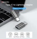 Yesido GS09, USB,A to Type,C OTG Adapter - Black thumbnail 2