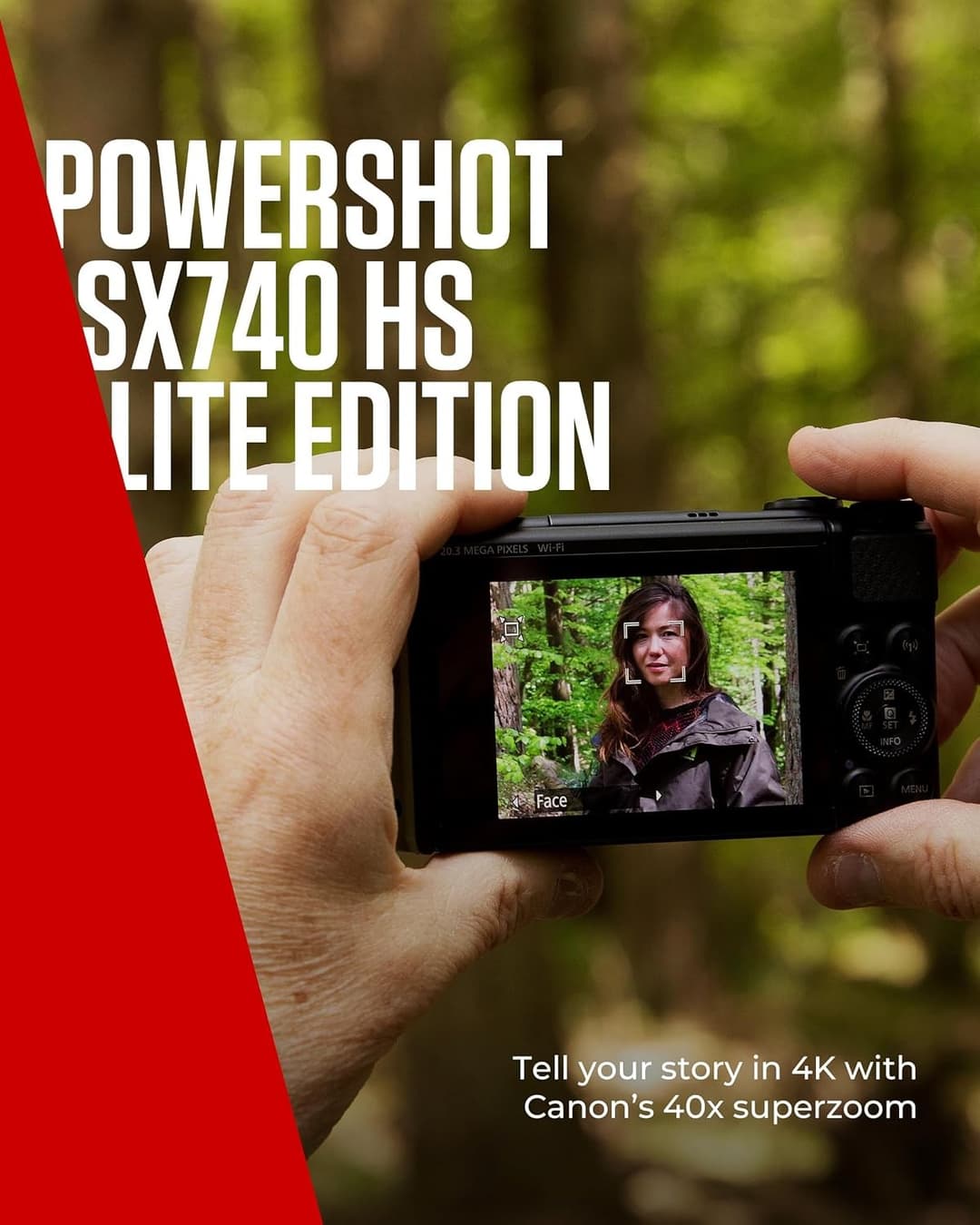 Canon PowerShot SX740 HS Lite Travel Kit Silver - Image 2