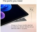 Microsoft Surface Pro 12" Snapdragon X Plus 16GB 512GB Platinum thumbnail 7