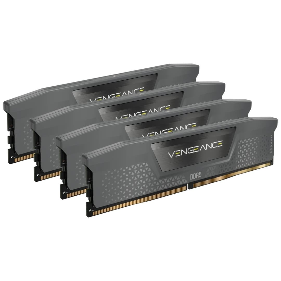 Corsair Vengeance CMK64GX5M4B6000Z36 memory module 64 GB 4 x 16 GB DDR5 6000 MHz CL36 AMD EXPO - Grey - Image 1
